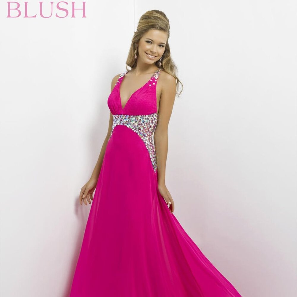 Blush Prom 9708 Size 8